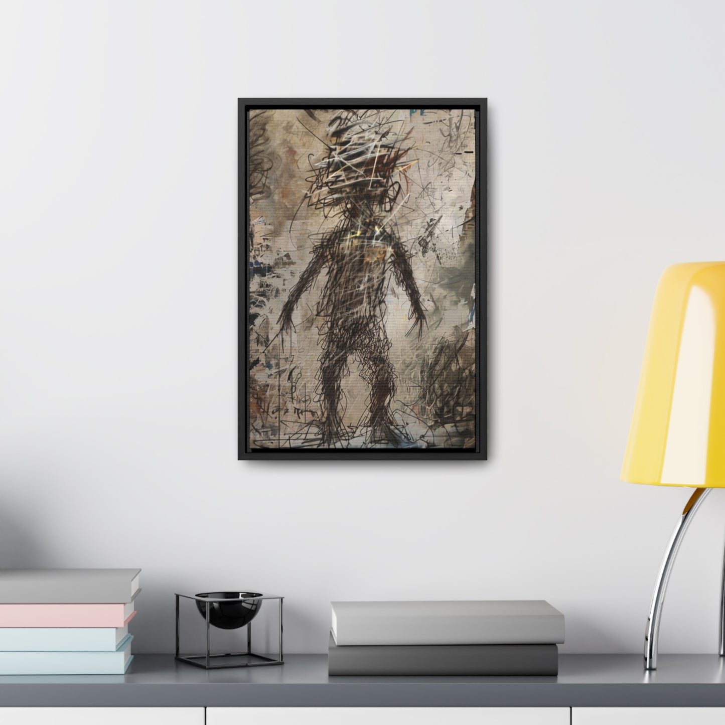 Abstract Art Canvas Wrap, Unique Framed Wall Decor, Modern Home Art, Gallery Style Prints, Artistic Gift for All Occasions