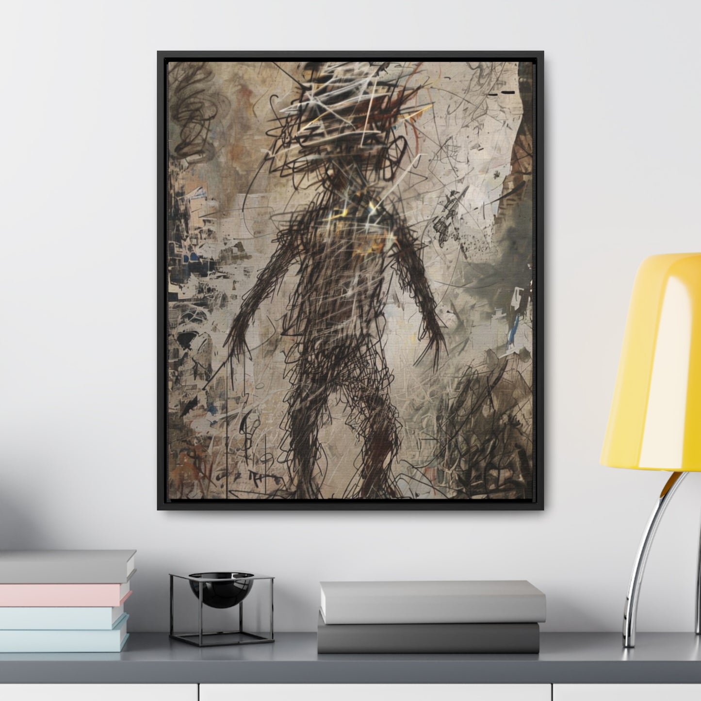 Abstract Art Canvas Wrap, Unique Framed Wall Decor, Modern Home Art, Gallery Style Prints, Artistic Gift for All Occasions