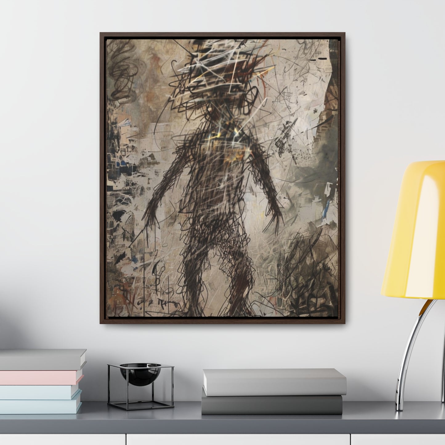 Abstract Art Canvas Wrap, Unique Framed Wall Decor, Modern Home Art, Gallery Style Prints, Artistic Gift for All Occasions