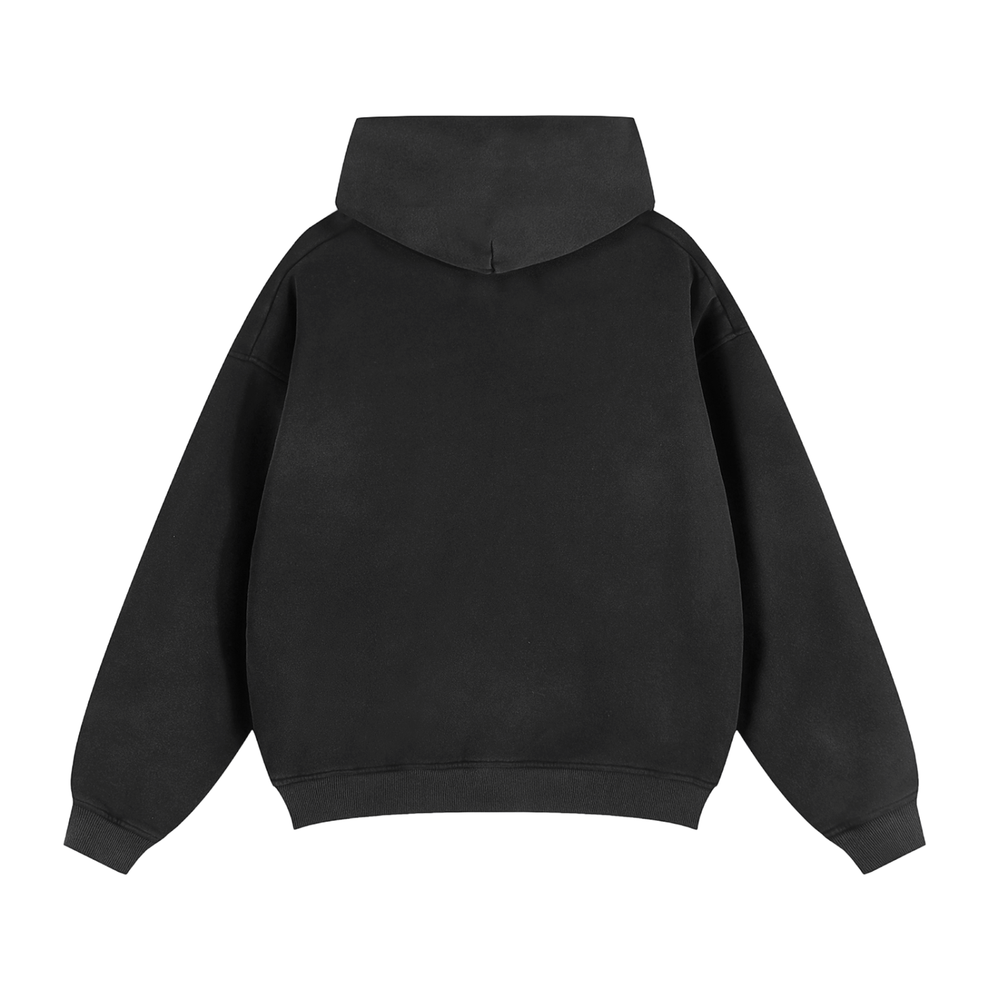 Sunfade Two-way Zipper Boxy Hoodie