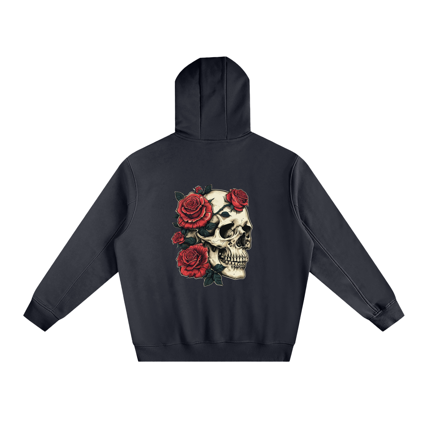 Fleeced High Neck Hoodie